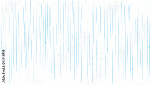 Tableau sur toile Vertical blue lines of varying lengths flat vector illustration