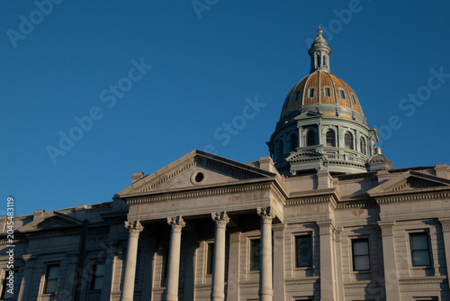 Schilderij op canvas The Colorado State Capitol