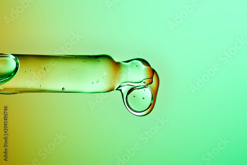 Dropper dispensing antioxidant serum for radiant skin treatment