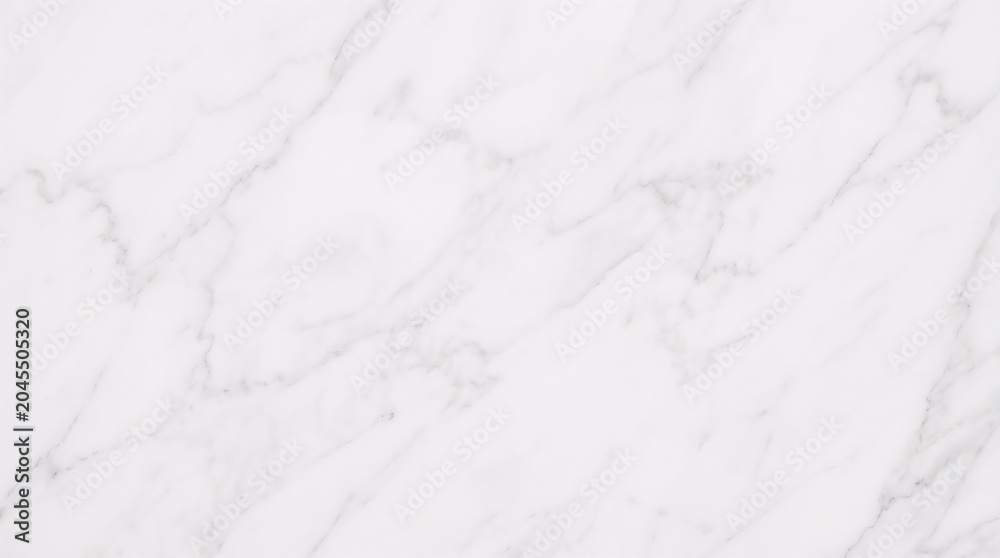 Obraz premium Clean white marble surface texture with subtle grey veining for modern minimalist design