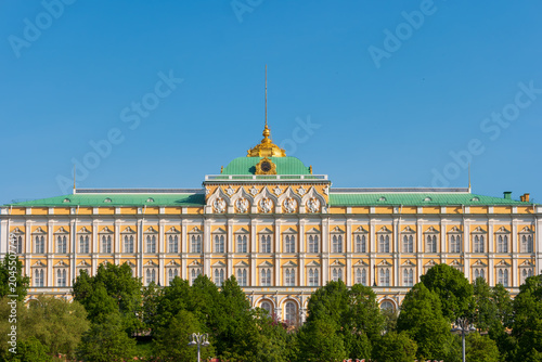 Canvas Print Moscow, Russia - May 16, 2025: The Grand Kremlin Palace
