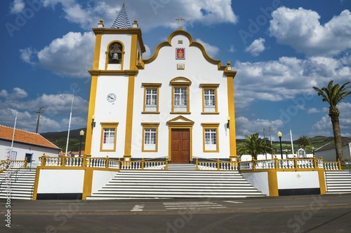 Church in Doze Ribeiras, Island of Terceira, Azores, Portugal