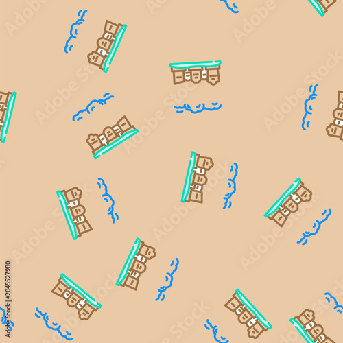 Foto cemetery landscape mortality vector seamless pattern cemetery landscape mortalit