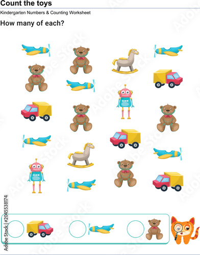 Counting learning math for kids 
