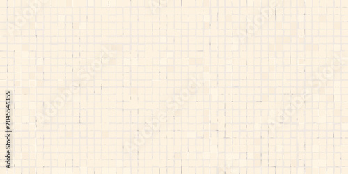 Obraz na plátne Rectangular tile pattern with light beige and white coloration