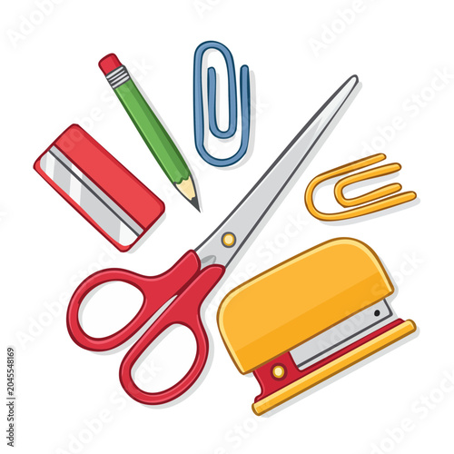 School and Office Supplies Collection