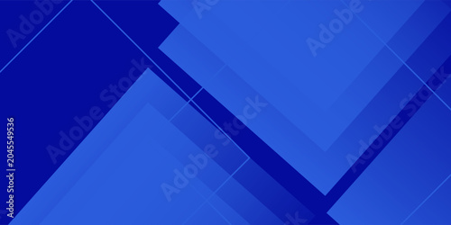 Minimalist blue polygon banner background,eps.10