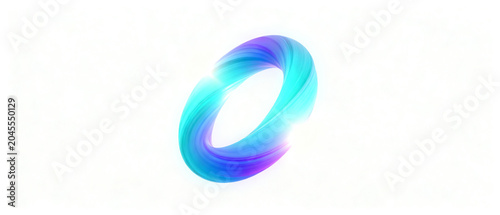 Futuristic energy halo displaying blue cyan and violet glowing atmospheric lighting effects
