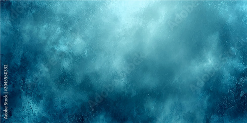 Konstfotografi Abstract turbulent water surface texture, turbulent flow, swirling motion, ethereal light illumination, deep blue and turquoise hues creating dramatic and dynamic mood
