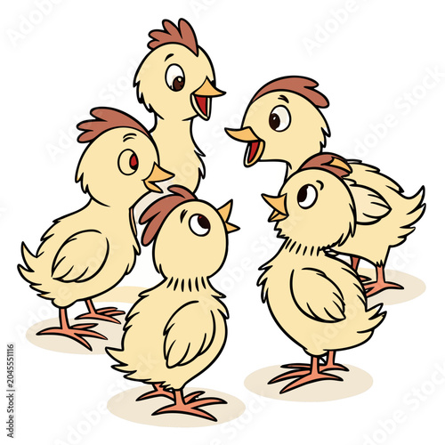 hen and chickens