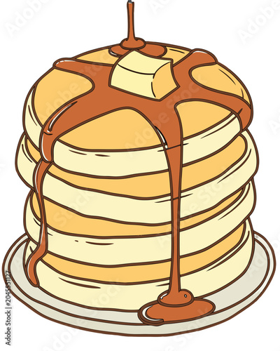 illustration of a piece of cake