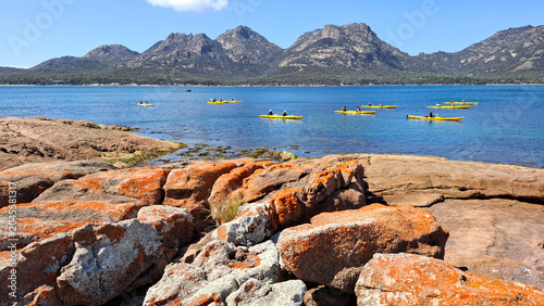 ocean and mountains