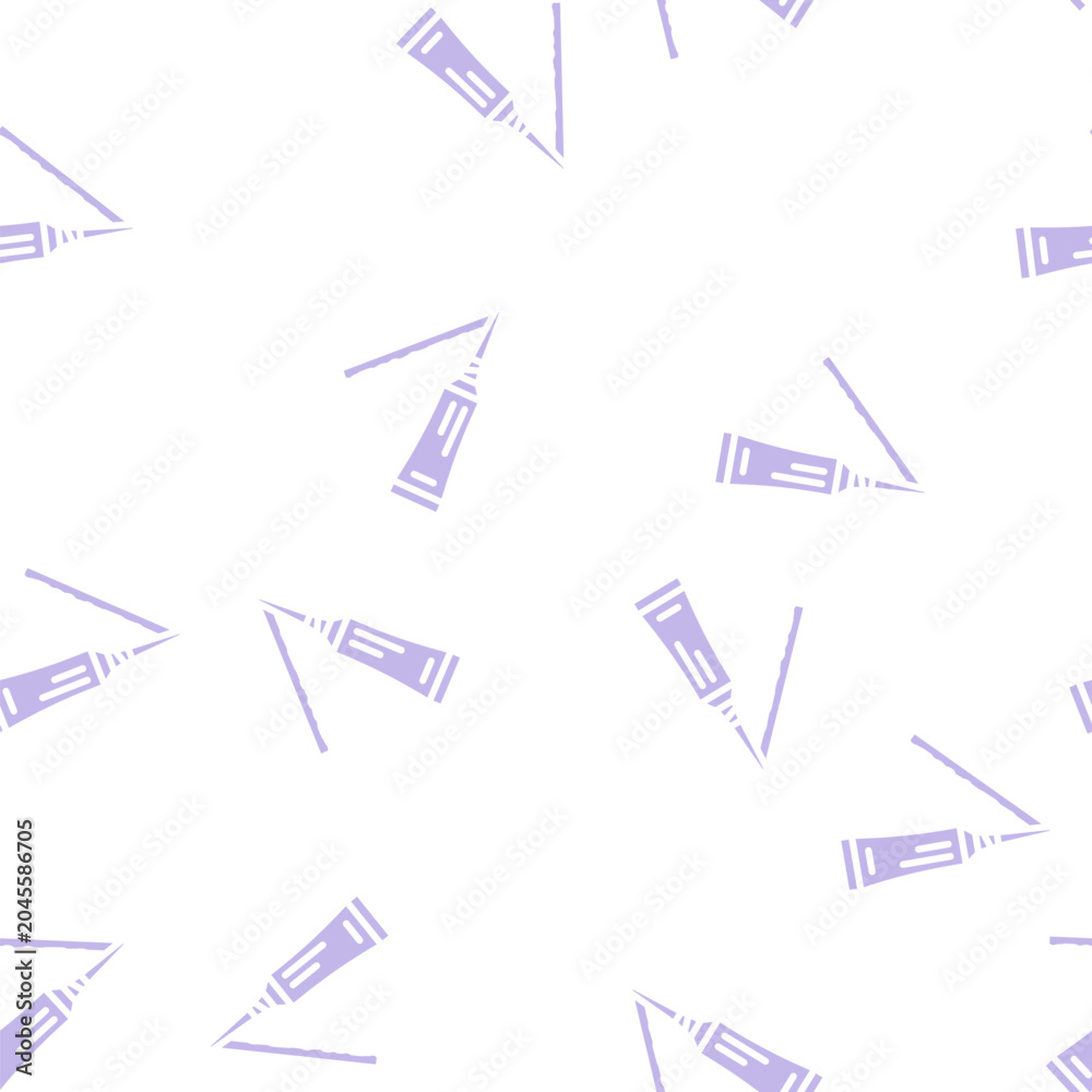 Naklejka premium glue chemical liquid glyph vector seamless pattern. glue chemical liquid signthin illustration