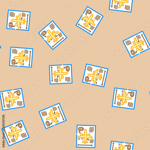 Konstfotografi aircraft design aeronautical engineer vector seamless pattern aircraft design ae