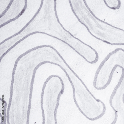 Black Leopard Zebra. Modern Brushes Print. Dark
