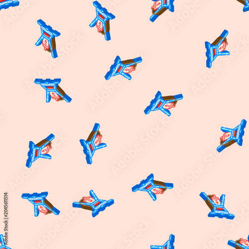 propane gas burner stove isometric seamless pattern. propane gas burner stove sign illustration