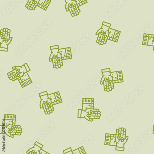 Photography medication dosage pharmacist line seamless pattern medication dosage pharmacist