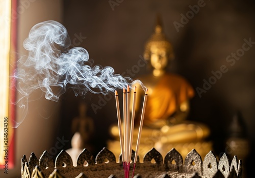 This is an image showing a incense stick