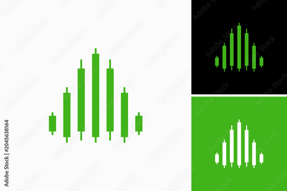 Obraz premium Trading Vector Logo Premium 