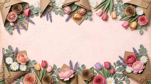 Beautiful bouquet arrangements and floral elements for a special occasion