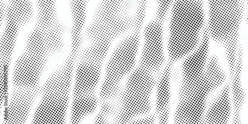 Konstfotografi Basic halftone dots effect in black and white color