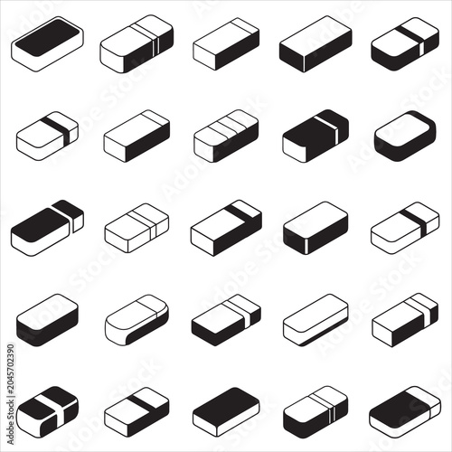 Eraser Silhouette Clip Art