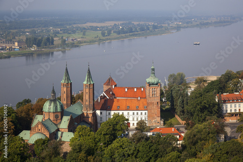 Фотография Plock aerial view