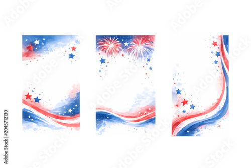 Watercolor patriotic celebration backgrounds, watercolor background, patriotic watercolor, celebration background, patriotic backgrounds, USA 250, America 250, 250th anniversary, watercolor texture, h