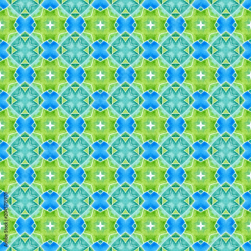 Textile ready classic print, swimwear fabric, wallpaper, wrapping. Green incredible boho chic summer design. Hand drawn tropical seamless border. Tropical seamless pattern.