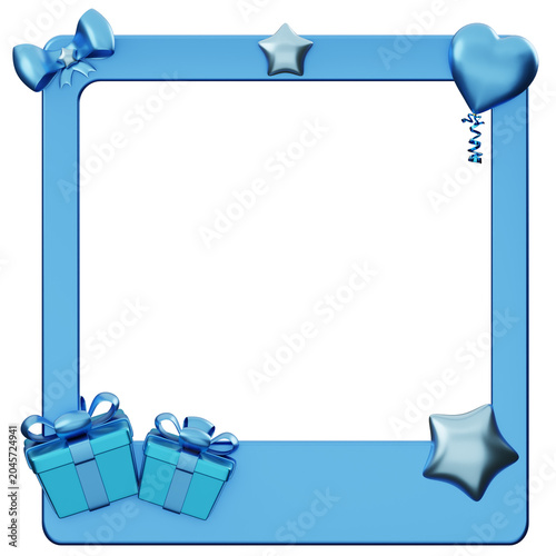 Birthday Photo Frame with Decoration