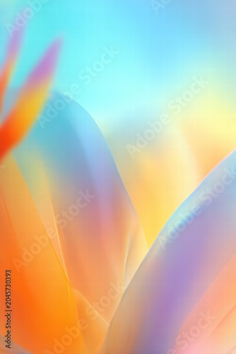 Vibrant Abstract Background with Soft Colors