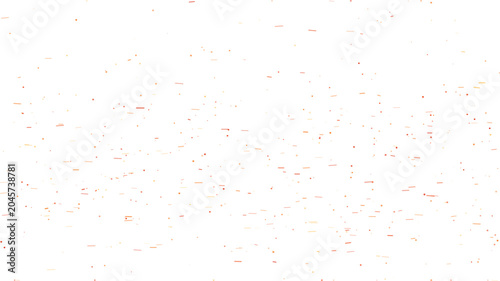 Falling colorful confetti