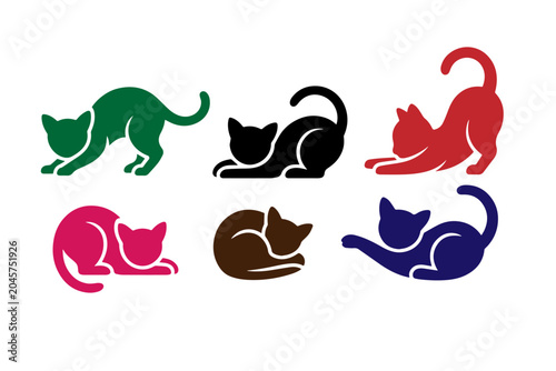 Photography Playful Kitten Icon Sheet