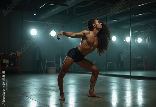 Dancer in Motion Choreography Studio Reflection Practice Focused Dance Session