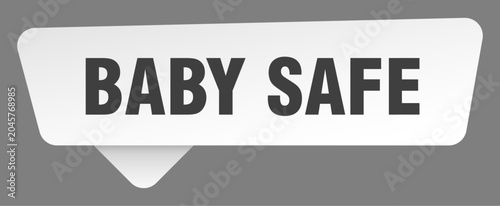 Bilde på lerret baby safe sign