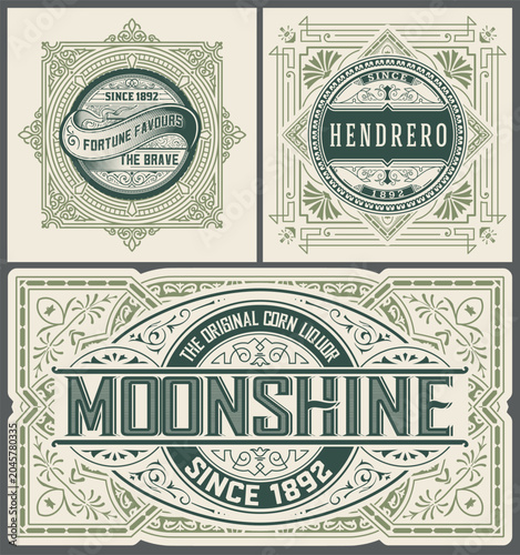 Vintage Decorative Badge