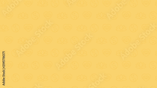 Healing doodle vector pattern 
