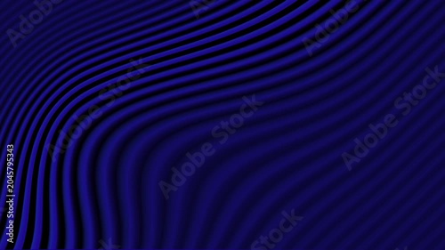 Abstract creative motion blur curve glowing stripe on dark blue gradient background. Video animation Ultra HD 4k footage.