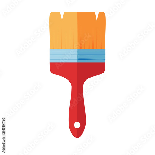 Flat design paint brush icon