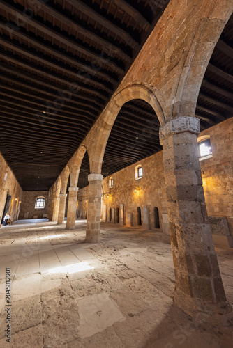 in the old town of Rhodos on Rhodos Island, Greece