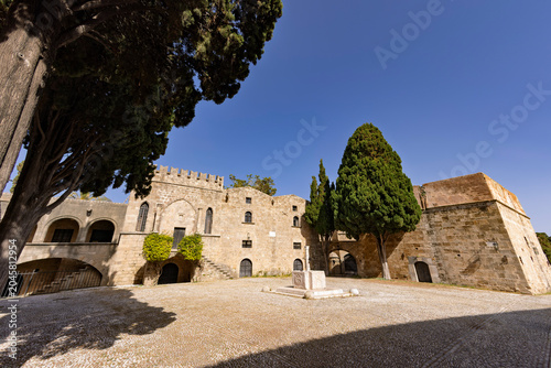 in the old town of Rhodos on Rhodos Island, Greece