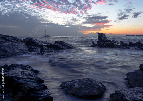 sunrise over the sea