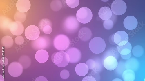 Soft Golden Bokeh Lights in Warm Sunset Gradient Background for Design and Inspiration