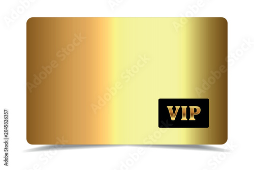 Bild auf Leinwand Vip card