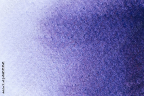 Purple Watercolor Swatch with Soft Pigment Texture on Paper
