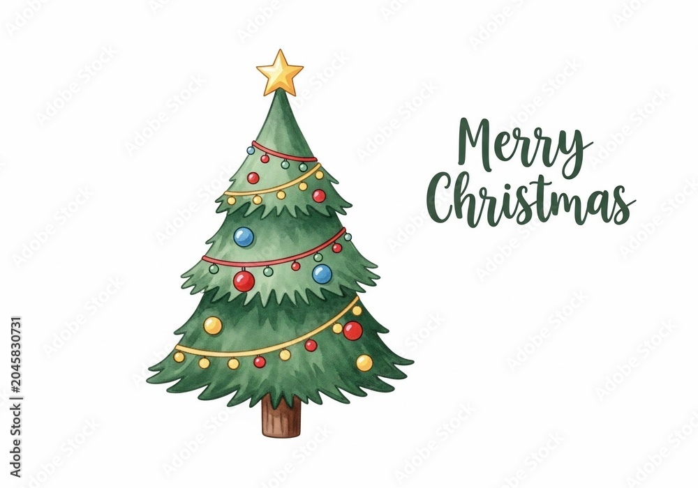 Obraz premium Whispers of Yuletide: A Twinkling Dream