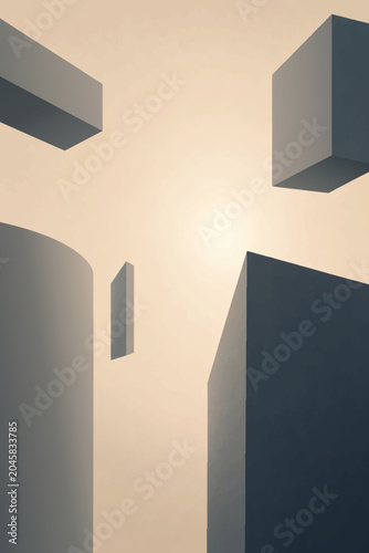 Abstract Monumental Vector Collection.	