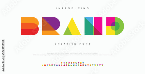 Photos Creative colorful alphabet
