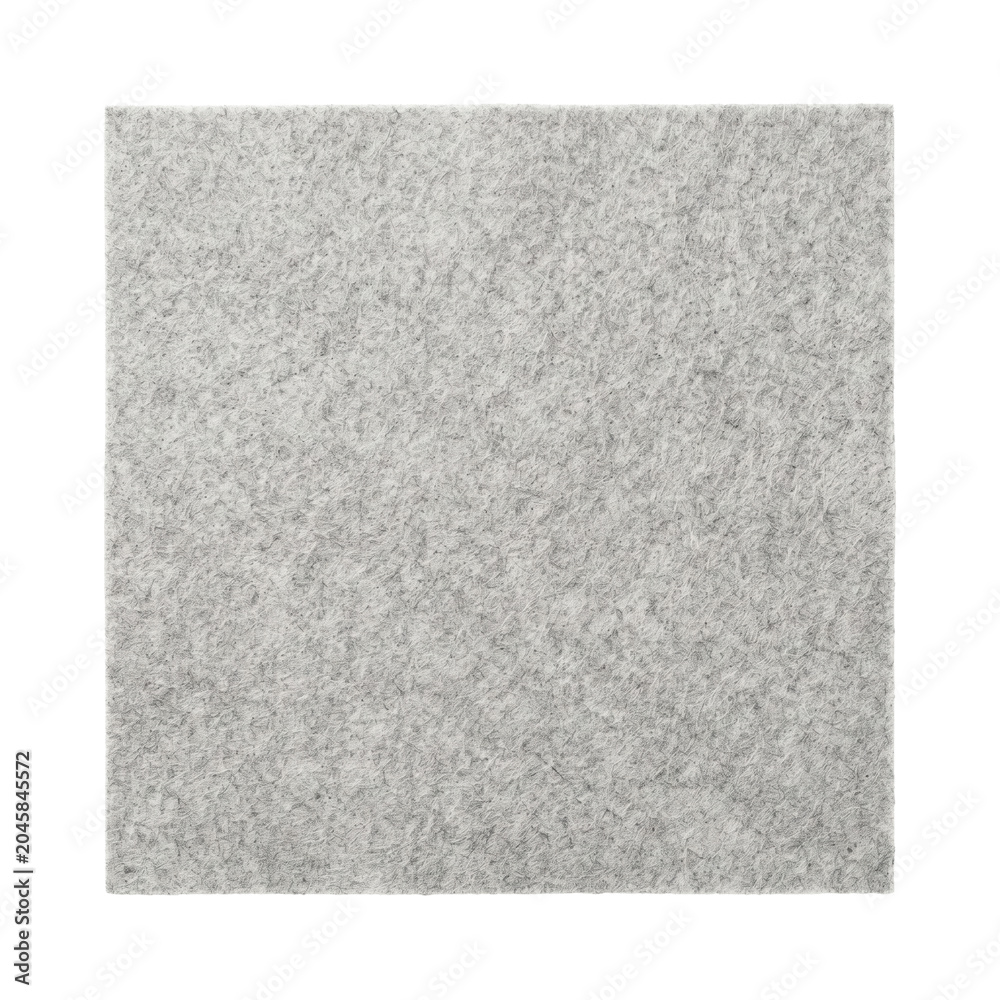 Fototapeta premium Light grey felt fabric texture background