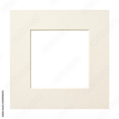 Quadro su tela Empty square photo frame mount or matting